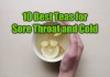 10 Best Teas for Sore Throat and Cold