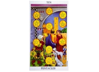 10 of Pentacles Tarot Card – Meaning, Love, Reversed