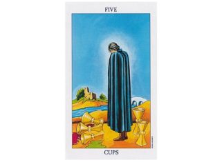 5 of Cups Tarot Card – Meaning, Love, Reversed