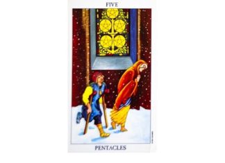 5 of Pentacles Tarot Card – Meaning, Love, Reversed