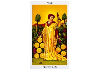 9 of Pentacles Tarot Card – Meaning, Love, Reversed